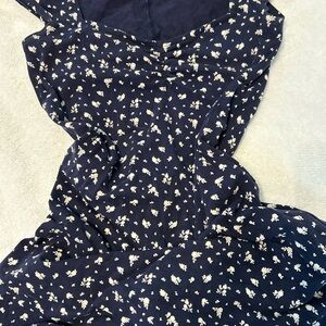 H&M Floral Navy Dress